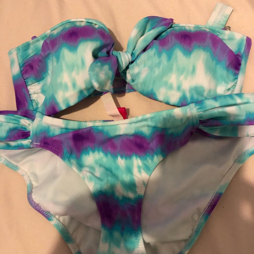 Victoria’s Secret tie dye swim suit